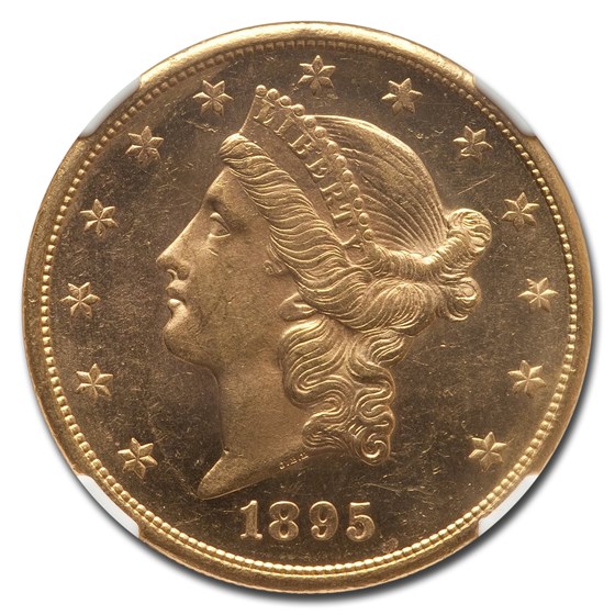 Buy 1895-S $20 Liberty Gold Double Eagle MS-63 NGC (PL) | APMEX