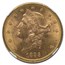 1895-S $20 Liberty Gold Double Eagle MS-63 NGC