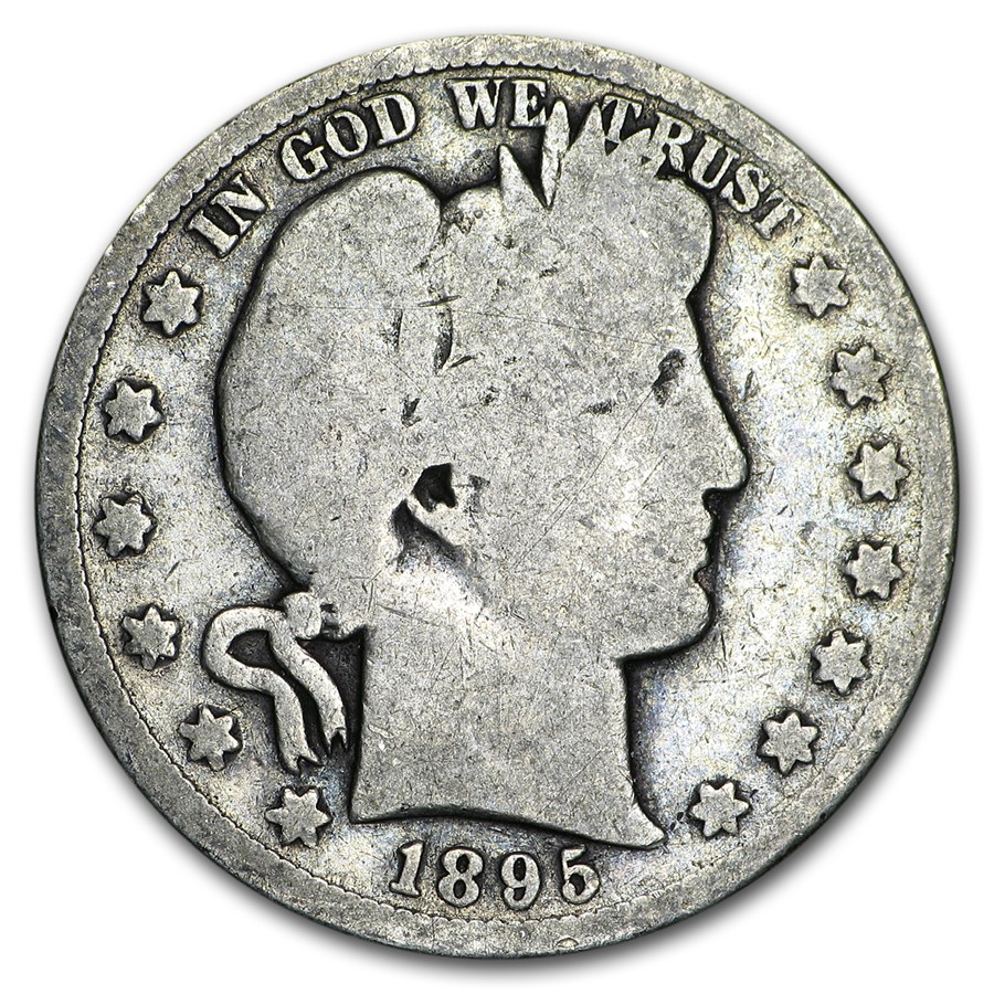 1895-S Barber Half Dollar AG