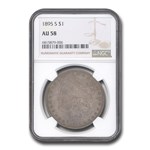 1895-S Morgan Dollar AU-58 NGC