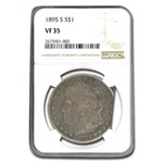 1895-S Morgan Dollar VF-35 NGC