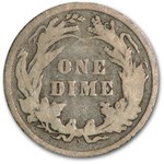 1896 Barber Dime Good