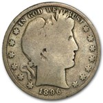 1896 Barber Half Dollar Good