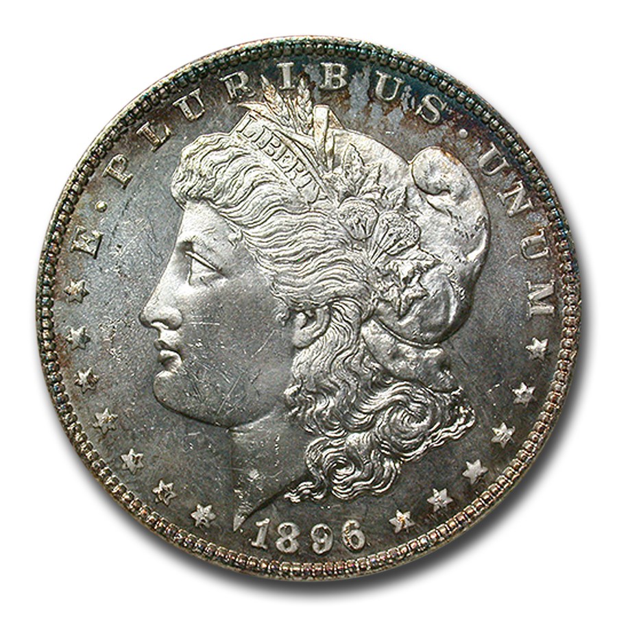 1896 Morgan Dollar MS-64 NGC (DPL)