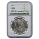 1896 Morgan Dollar MS-64 NGC (Green Label)