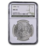 1896 Morgan Dollar MS-65 NGC (Green Label)