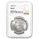 1896 Morgan Dollar MS-65 NGC