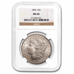 1896 Morgan Dollar MS-66 NGC