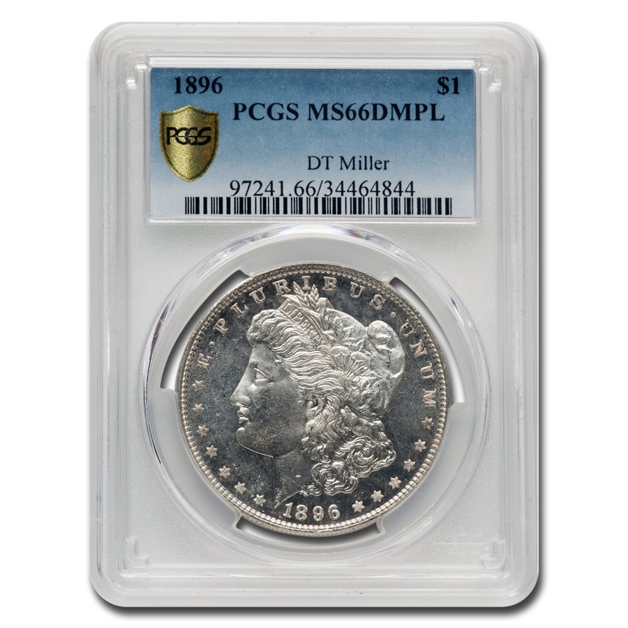 1896 Morgan Dollar MS-66 PCGS (DMPL)