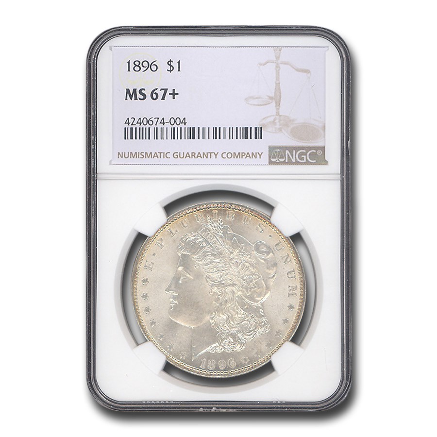 Buy 1896 Morgan Dollar MS-67+ NGC | APMEX