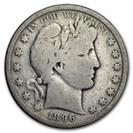 1896-O Barber Half Dollar VG