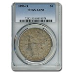 1896-O Morgan Dollar AU-50 PCGS