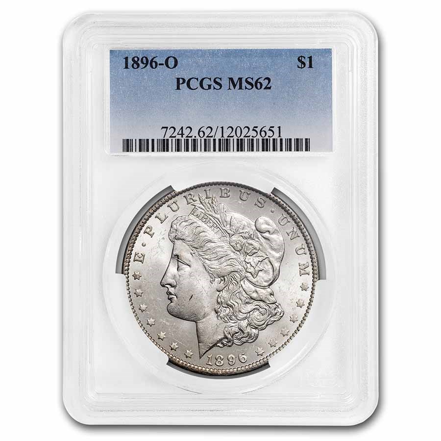 Buy 1896-O Morgan Dollar MS-62 PCGS | APMEX