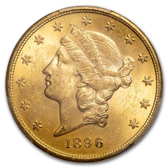 Buy 1896-S $20 Liberty Gold Double Eagle MS-63 PCGS | APMEX