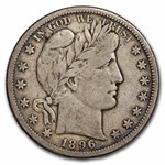 1896-S Barber Half Dollar Fine