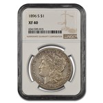 1896-S Morgan Dollar XF-40 NGC