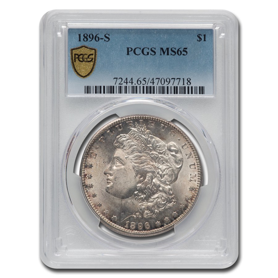 Buy 1896-S Morgan Dollar MS-65 PCGS | APMEX