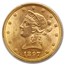 1897 $10 Liberty Gold Eagle MS-63+ PCGS CAC