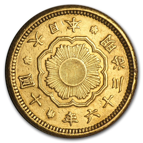 Buy 1897-1900 Japan Gold 10 Yen Mutsuhito VF | APMEX