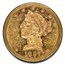 1897 $5 Liberty Gold Half Eagle MS-61 PCGS (PL)