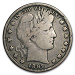 1897 Barber Half Dollar VG