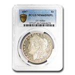 1897 Morgan Dollar DMPL MS-66 PCGS