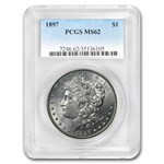 1897 Morgan Dollar MS-62 PCGS