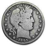 1897-O Barber Half Dollar Good