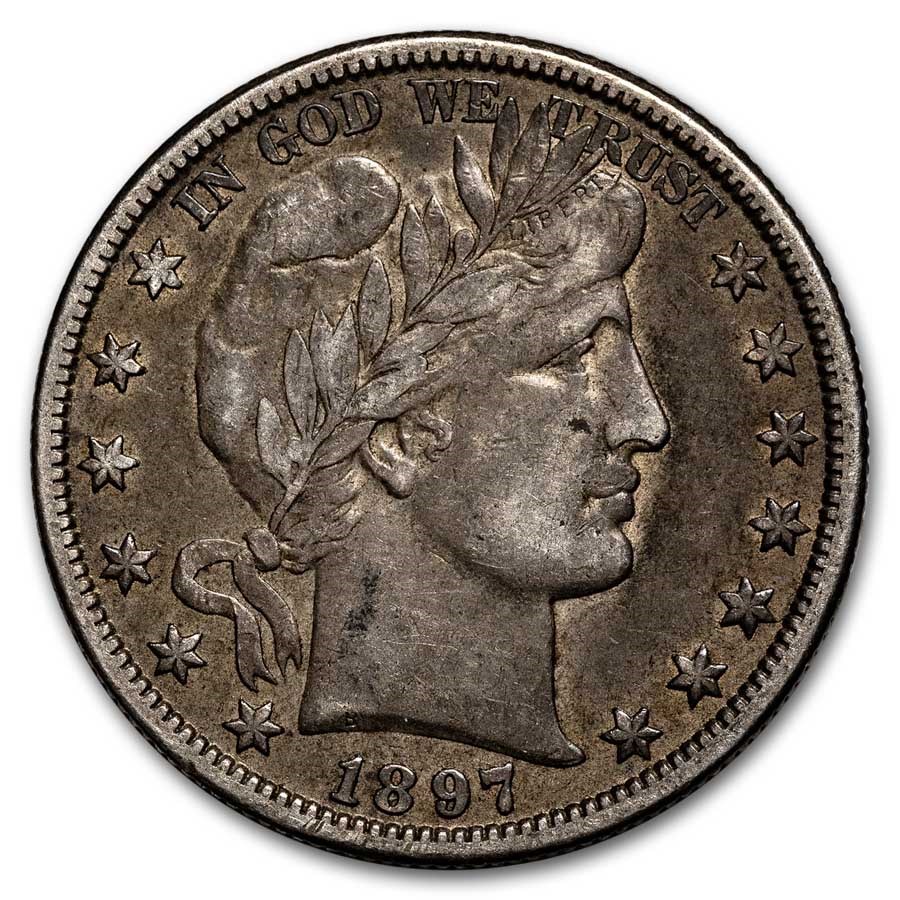 1897-O Barber Half Dollar VF