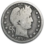 1897-O Barber Quarter Good