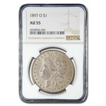 1897-O Morgan Dollar AU-55 NGC