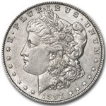 1897-O Morgan Dollar AU-58 Details (Cleaned)