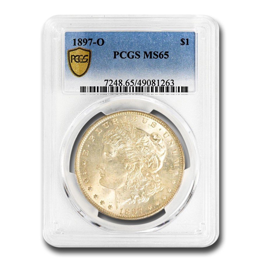 1897-O Morgan Dollar MS-65 PCGS