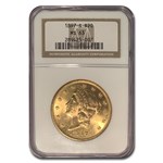 1897-S $20 Liberty Gold Double Eagle MS-63 NGC