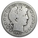 1897-S Barber Half Dollar Good