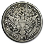 1898 Barber Half Dollar VF