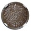 1898-G Germany Pfennig MS-64 NGC (Brown)