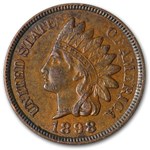 1898 Indian Head Cent AU