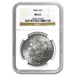 1898 Morgan Dollar MS-63 NGC