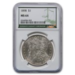 1898 Morgan Dollar MS-64 NGC (Green Label)