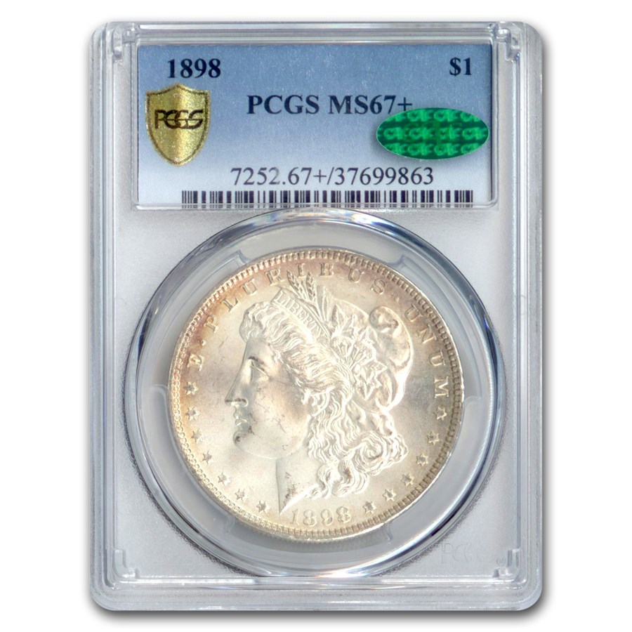 Buy 1898 Morgan Dollar MS-67+ PCGS CAC | APMEX