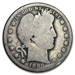 1898-O Barber Half Dollar AG