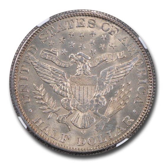 Buy 1898-O Barber Half Dollar MS-64 NGC CAC | APMEX