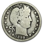 1898-O Barber Quarter Good