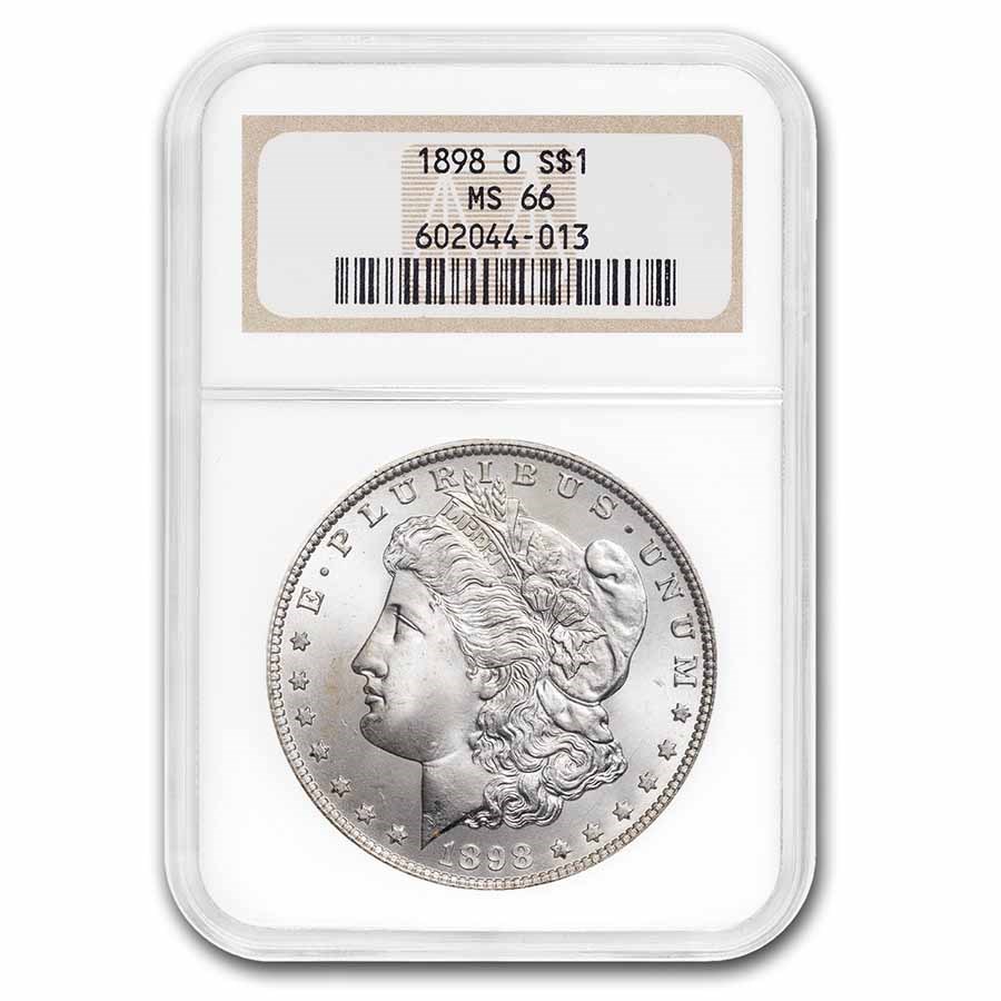 1898-O Morgan Dollar MS-66 NGC