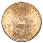 1898-S $20 Liberty Gold Double Eagle MS-63+ PCGS