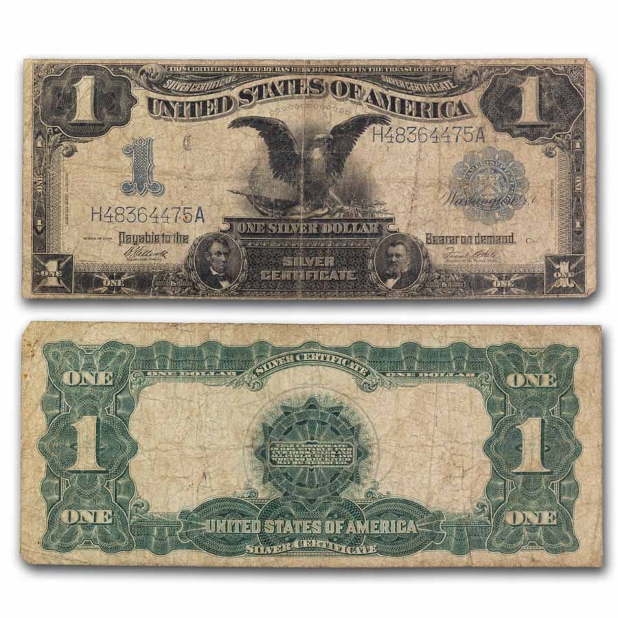 1899 $1.00 Silver Certificate Black Eagle VG (Fr#235)