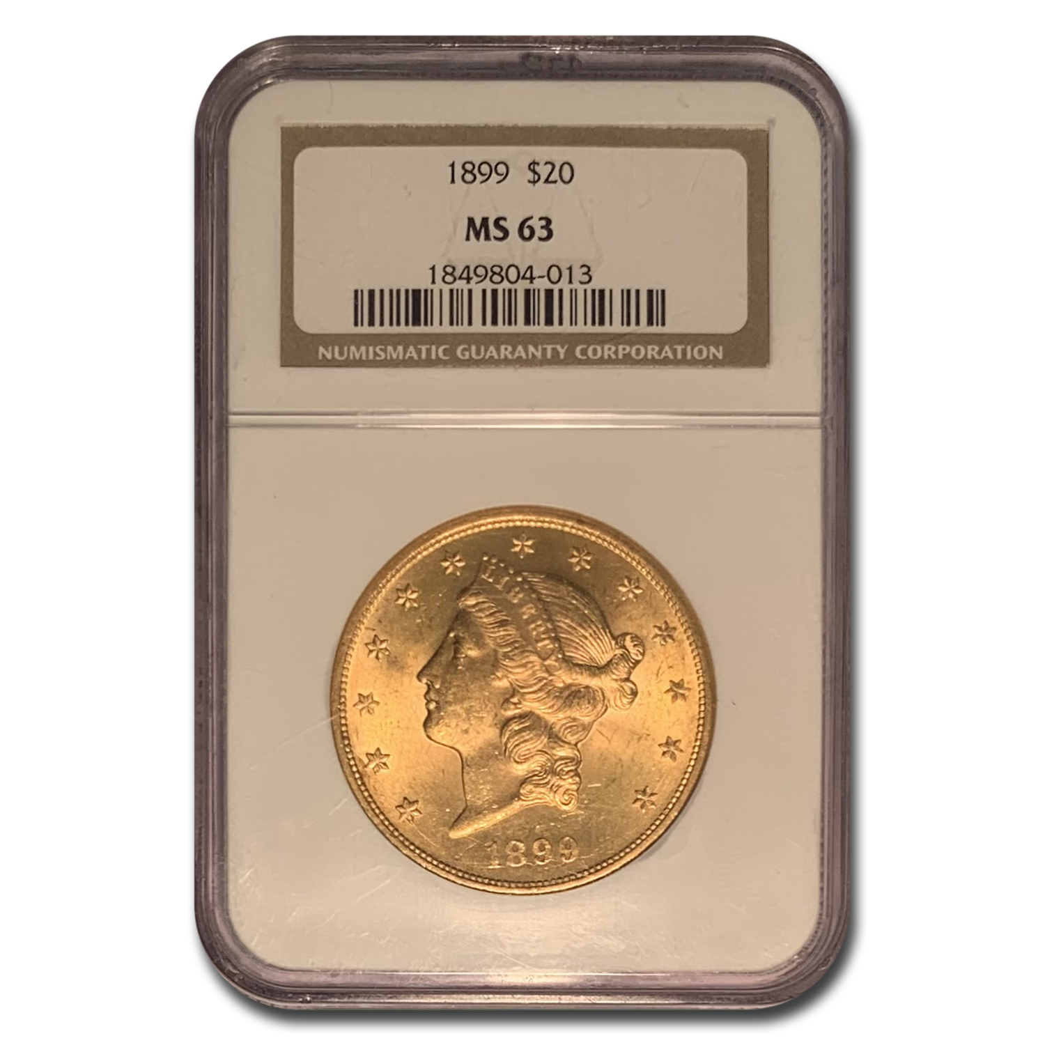 Buy 1899 20 Liberty Gold Double Eagle MS 63 NGC APMEX