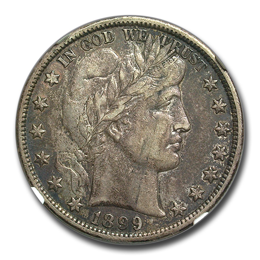 1899 Barber Half Dollar XF-45 NGC