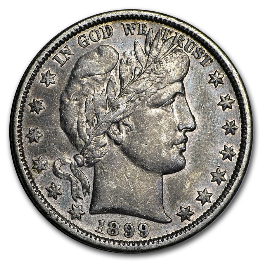 Buy 1899 Barber Half Dollar XF | APMEX